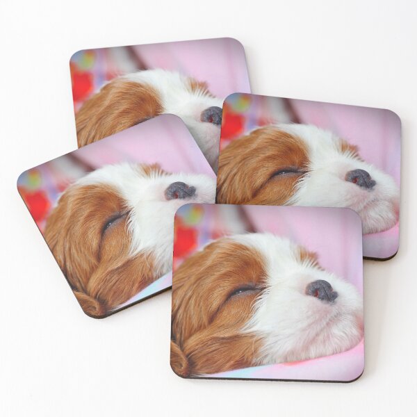 Aperçu de l'œuvre Chiot Cavalier King Charles Spaniel créée et vendue par PetsArt.