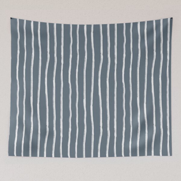 Item preview, dark blue stripe designed and sold by Christina Mitchell.