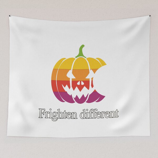 Item preview, Frighten different, Halloween, Apple, Pumpkin designed and sold by Synonym9.