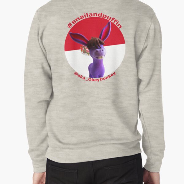 @aka_OkeyDonkey goes patriotic with Monte Carlo flag Pullover Sweatshirt