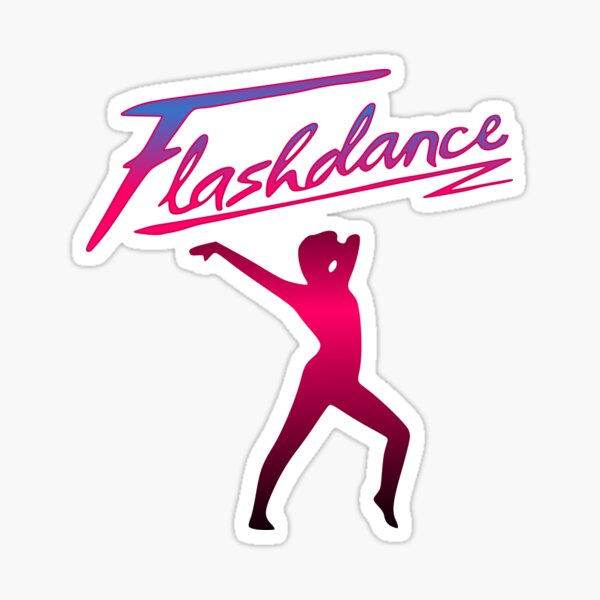 80's Flashdance Legwarmers Sticker for Sale by TreacleMustard