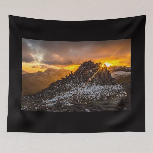 Item preview, Sunset over The Castle of the Wind designed and sold by DafyddEm.