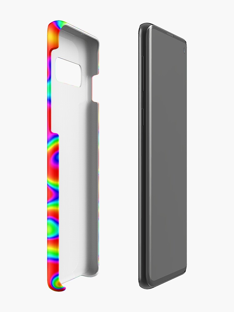 Alternate view of Rainbow Chaos Abstraction II Case & Skin for Samsung Galaxy