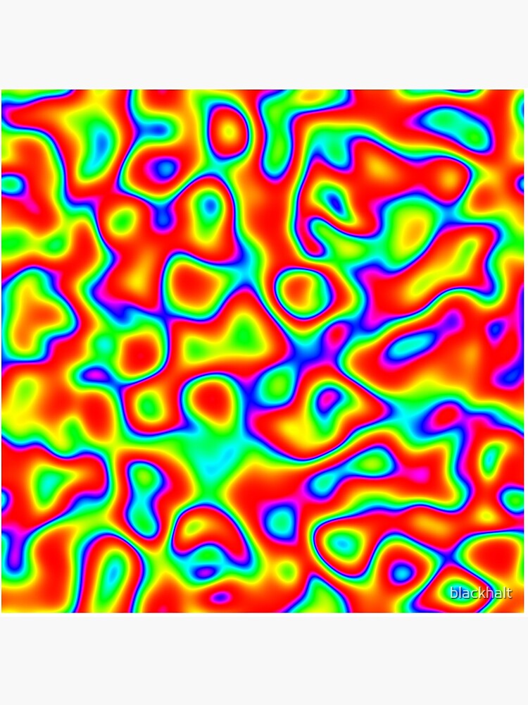 Rainbow Chaos Abstraction II by blackhalt