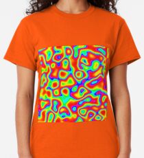 Rainbow Chaos Abstraction II Classic T-Shirt