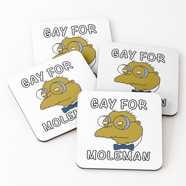 Item preview, Gay for Moleman designed and sold by SirNevermind.