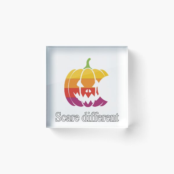 Item preview, Scare different, Halloween, Apple, Pumpkin designed and sold by Synonym9.