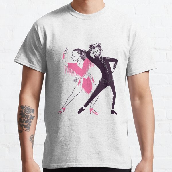 Bailarines de mambo en un show Camiseta clásica