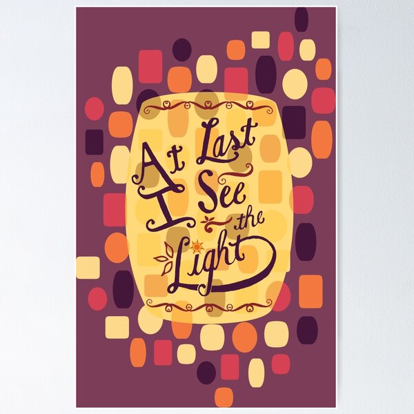 Disney Tangled Rapunzel Lantern Poster Wall Decor – Twentyonefox