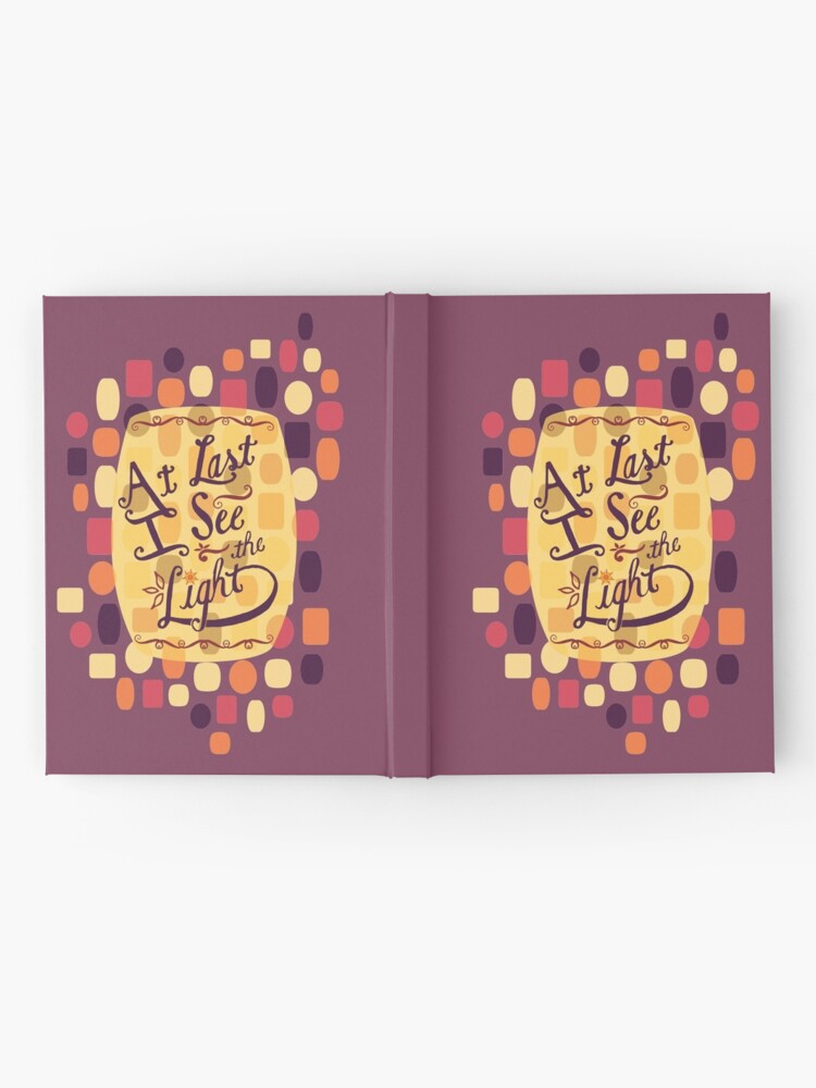 Alternate view of Tangled - At Last I See the Light Hardcover Journal