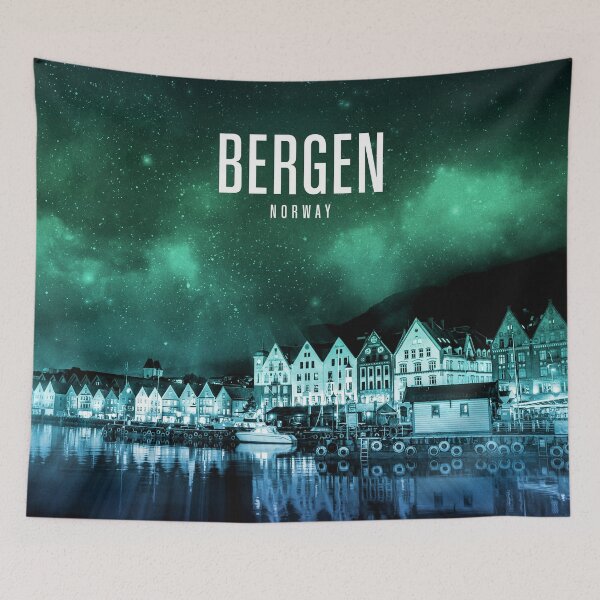 Item preview, Bergen - Norway designed and sold by HomeLivingCo.