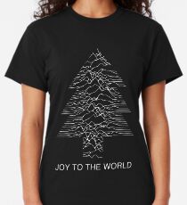 Joy To The World - Joy Division / Unknown Pleasures Christmas Classic T-Shirt