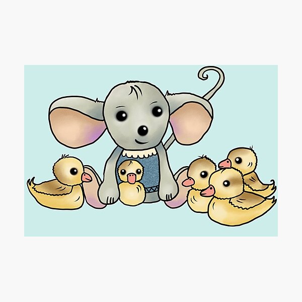 Item preview, Mouse with duckling designed and sold by Blumchen.