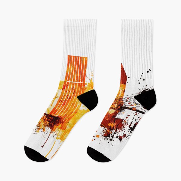 Item preview, Portland Oregon Red Yellow Skyline designed and sold by DimDom.