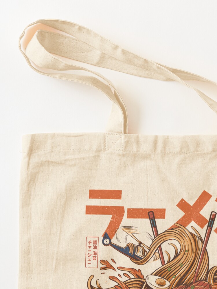 Alternate view of The Great Ramen off Kanagawa Tote Bag
