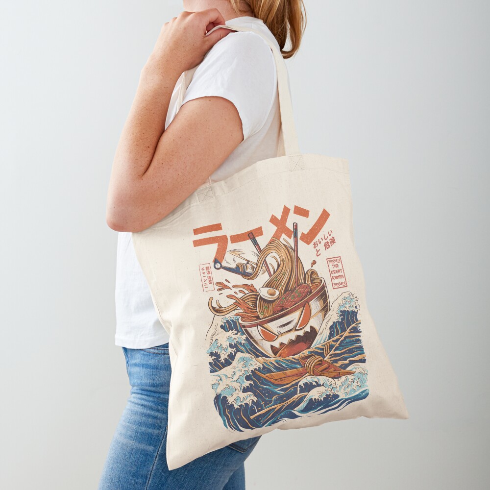 The Great Ramen off Kanagawa Tote Bag