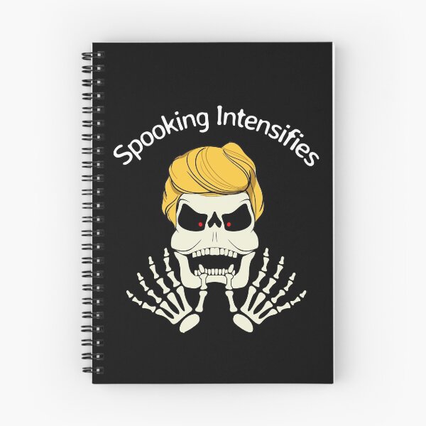 Item preview, Spooking intesifies, Trump, 2020, MAGA, Halloween, Skull, Skeleton, cylinder, hat designed and sold by Synonym9.