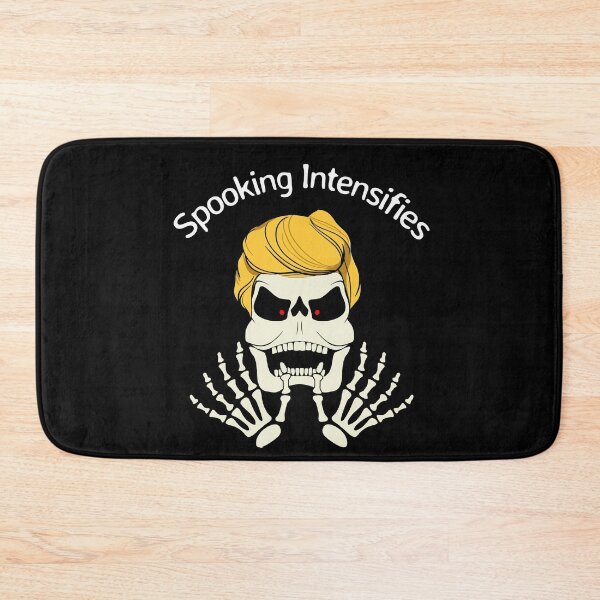 Artikelvorschau, Spooking intensifies, Trump, 2020, MAGA, Halloween, Spine, Skelett, Totenkopf, spuck, Zylinder entworfen und verkauft von Synonym9.