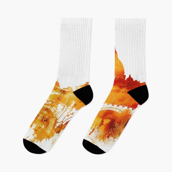 Item preview, Rome Italy Red Yellow Skyline designed and sold by DimDom.