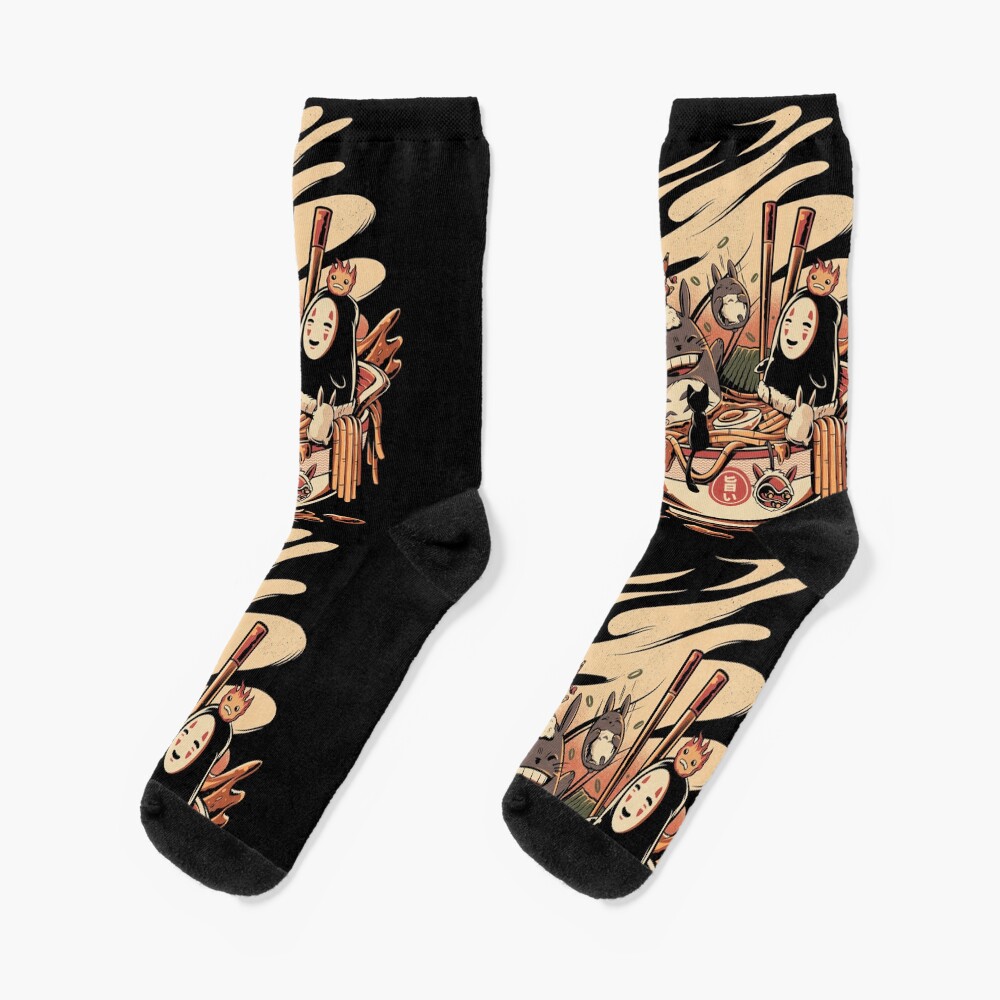 Ramen pool party Socks