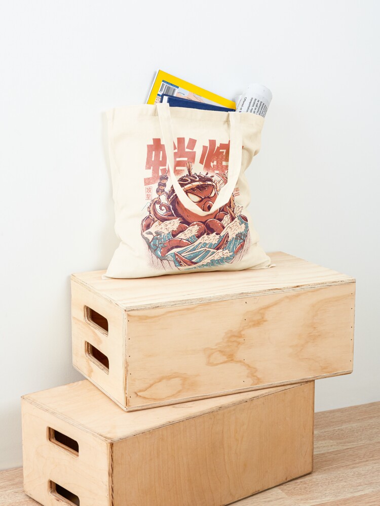 Alternate view of Takoyaki Attack Tote Bag
