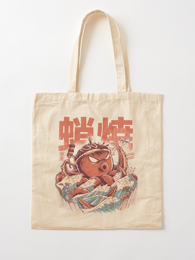 Alternate view of Takoyaki Attack Tote Bag