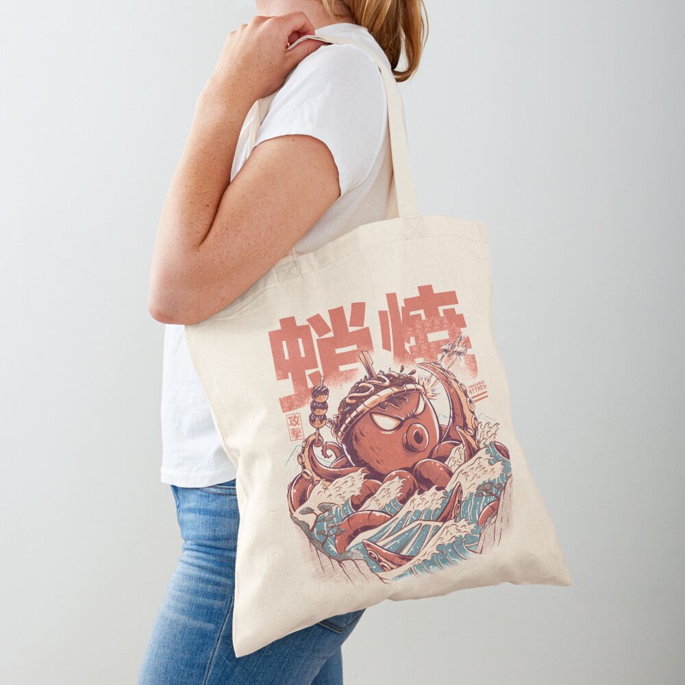 Takoyaki Attack Tote Bag
