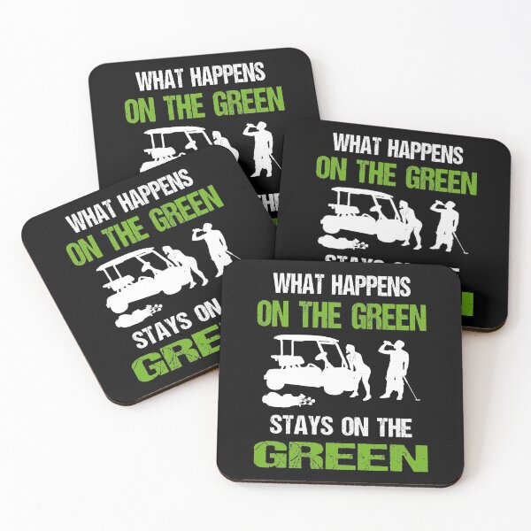 Item preview, What Happens On The Green Funny Golf designed and sold by Jmack40.