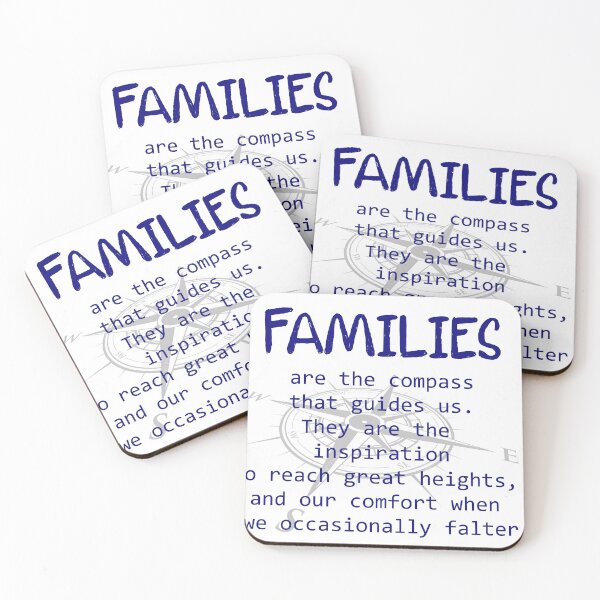 Item preview, Families are the compass... designed and sold by kissablecrafts.