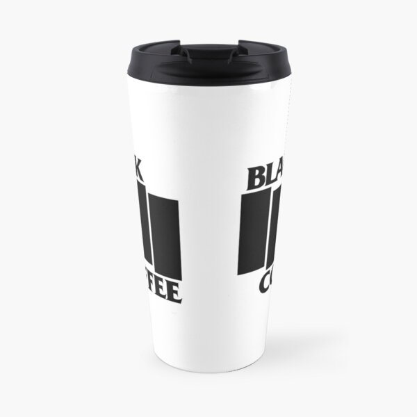 Black Coffee Travel Coffee Mug