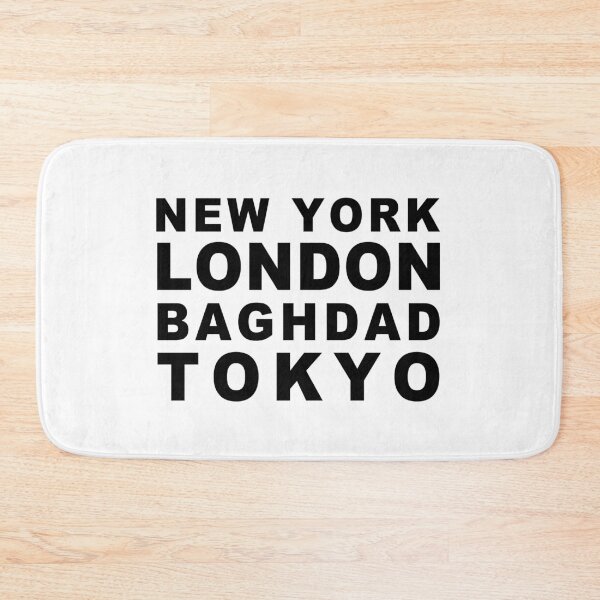 Item preview, Baghdad-Centric BLACK designed and sold by RazakSM.
