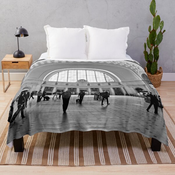 Item preview, Union Station Washington DC in B&W designed and sold by AnnDixon.