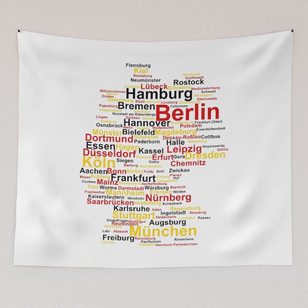 Item preview, Germany Silhouette Cities designed and sold by crizzinho.