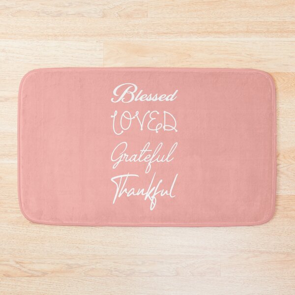 Item preview, Blessed, Loved, Grateful, Thankful designed and sold by kissablecrafts.