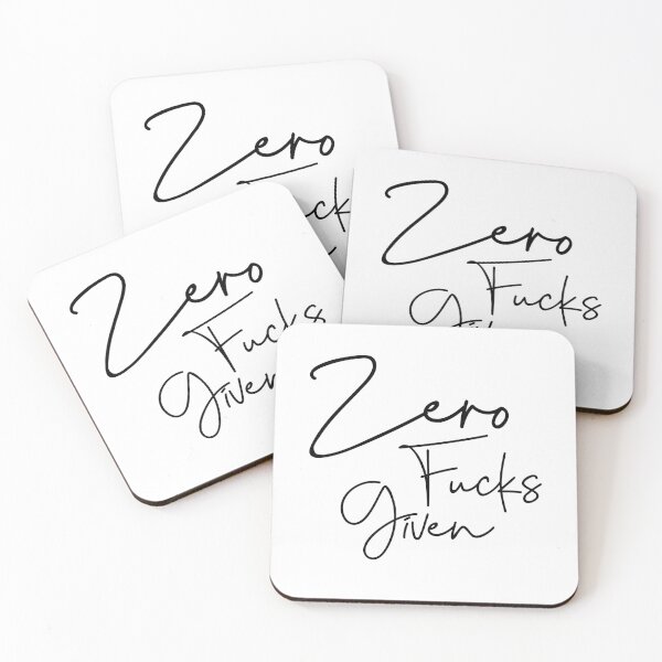Item preview, Zero Fucks T-Shirt designed and sold by ZachTheDesigner.