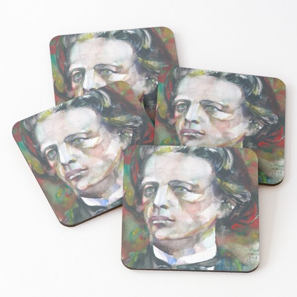 Item preview, ANTON RUBINSTEIN watercolor portrait .1 designed and sold by lautir.