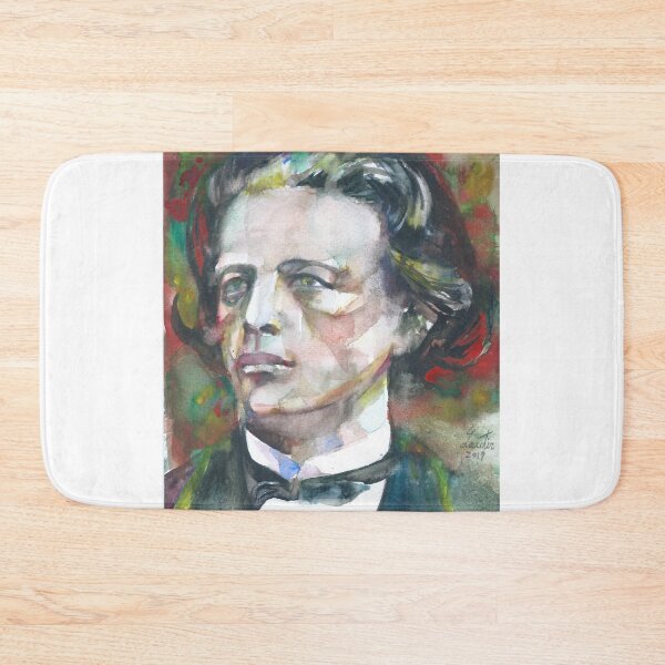 Item preview, ANTON RUBINSTEIN watercolor portrait .1 designed and sold by lautir.
