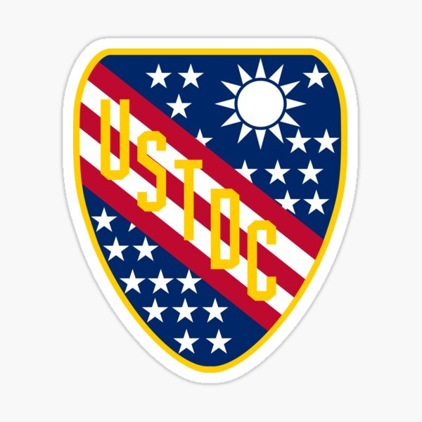 Item preview, United States Taiwan Defense Command (Historical) designed and sold by wordwidesymbols.