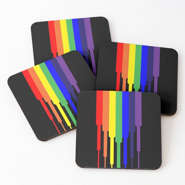 Item preview, Rainbow descending (Black) designed and sold by LAEC-Shop.