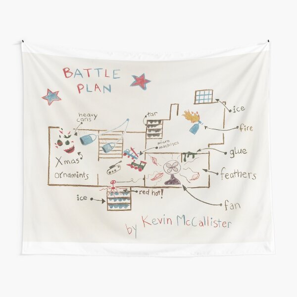 Kevin's Battle Plan Tapestry