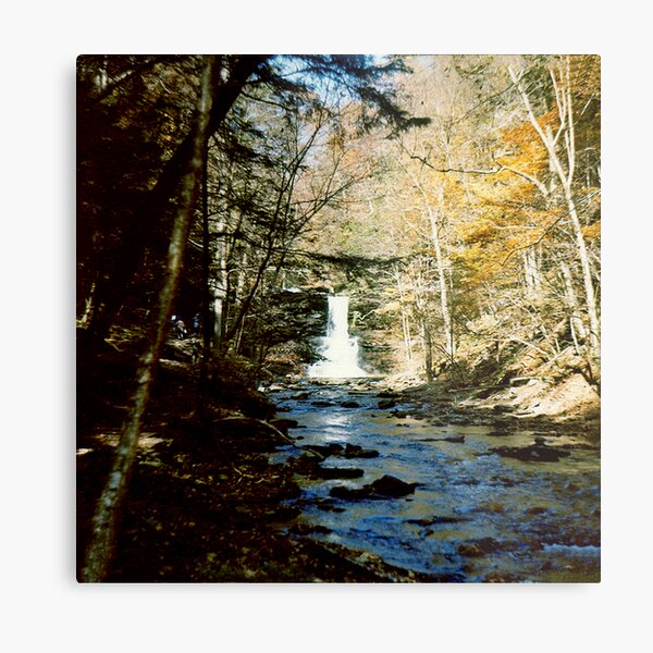 Sheldon Reynolds Falls In Ricketts Glen circa 1979 Metal Print