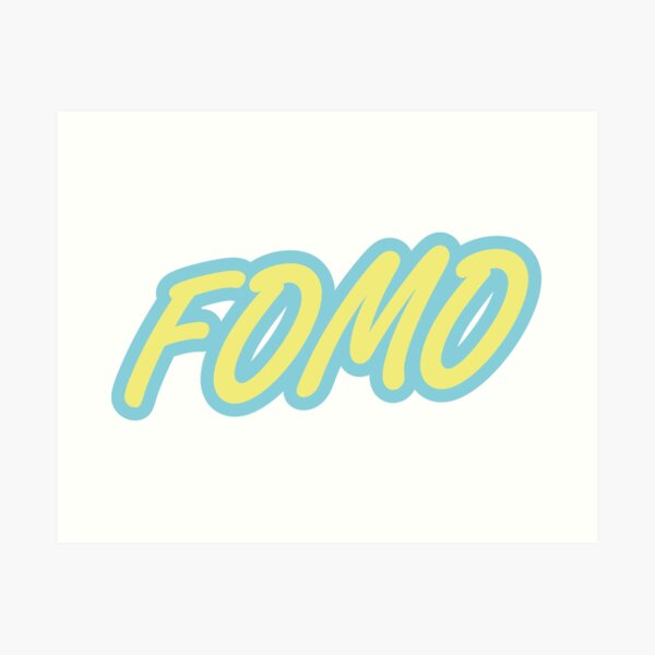 FOMO TWITTER Sticker by Montrepeneuer