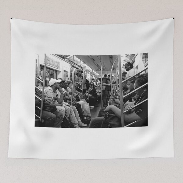 Item preview, People on NY Subway - No. 13 designed and sold by BritishYank.