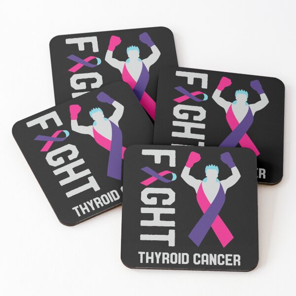 Item preview, Fight Thyroid Cancer Awareness Day Month Survivor Fighter designed and sold by mrsmitful.