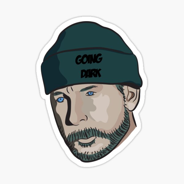 Cartoon Captain Price - GOING DARK Sticker