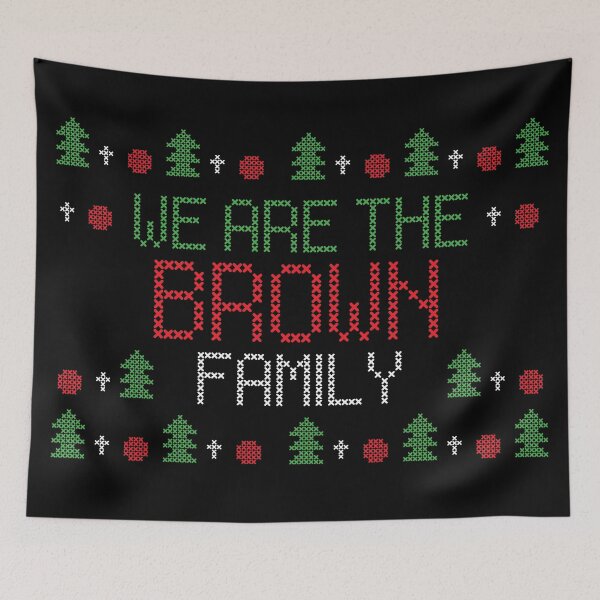 Artikelvorschau, Wir sind die Brown Christmas Family entworfen und verkauft von elhefe.