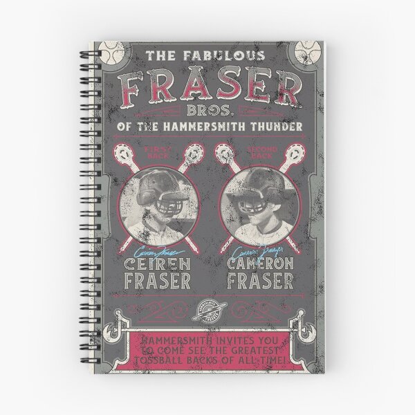 Item preview, The Outer Worlds Fabulous Fraser Bros Tossball Poster designed and sold by StebopDesigns.