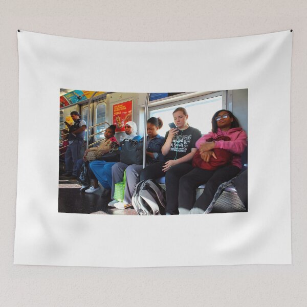 Item preview, People on NY Subway - No. 14 designed and sold by BritishYank.