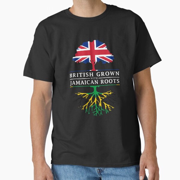 Item preview, British Grown with Jamaican Roots   Jamaica Design designed and sold by ockshirts.