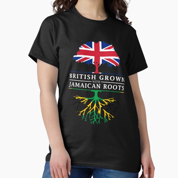 Item preview, British Grown with Jamaican Roots   Jamaica Design designed and sold by ockshirts.